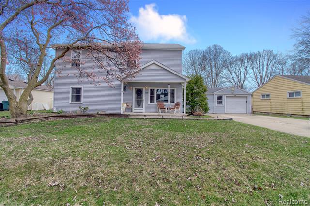 front view picture of 9078 Brookline, Plymouth, MI. 48170