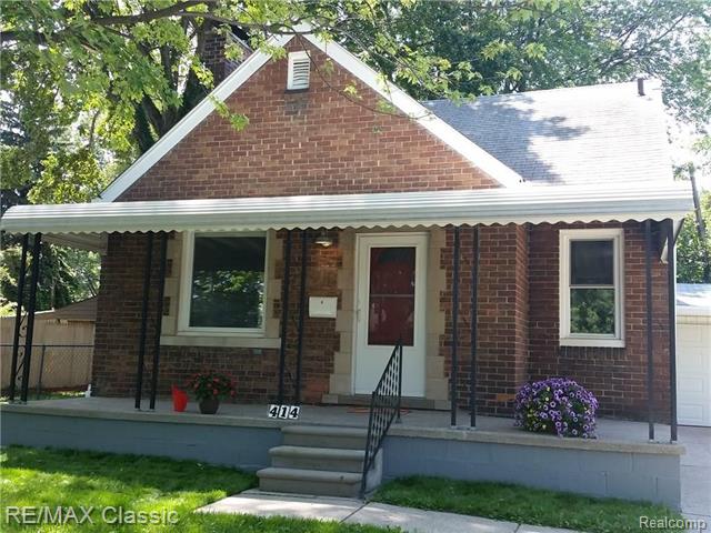 front view picture of 414 Wellesley Ave, Royal Oak, MI. 48067