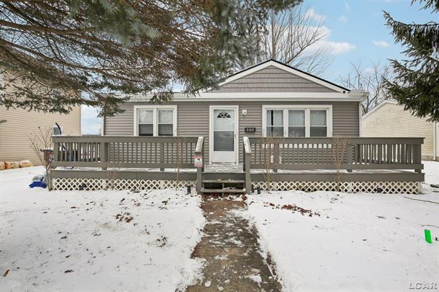 front view picture of 408 Barnum, Dundee, MI. 48131