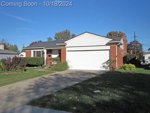 front view picture of 38474 Littlefield Dr, Sterling Heights, MI. 48312