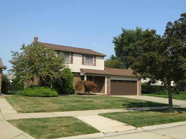 front view picture of 3421 Dobbin Dr, Sterling Heights, MI. 48310