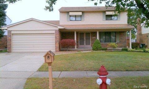 front view picture of 35627 Rainbow Dr, Sterling Heights, MI. 48312